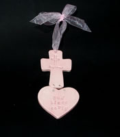Small Cross and Heart